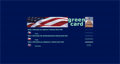 Desktop Screenshot of green-card.info